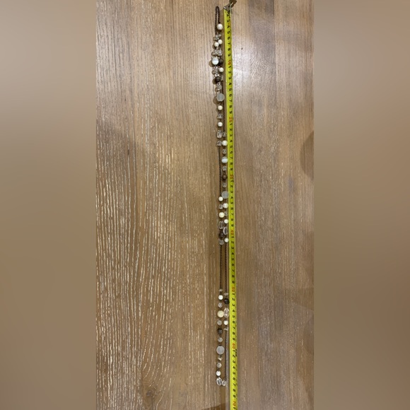 Art nouveau roaring 20s long mix bead necklace - Picture 9 of 11